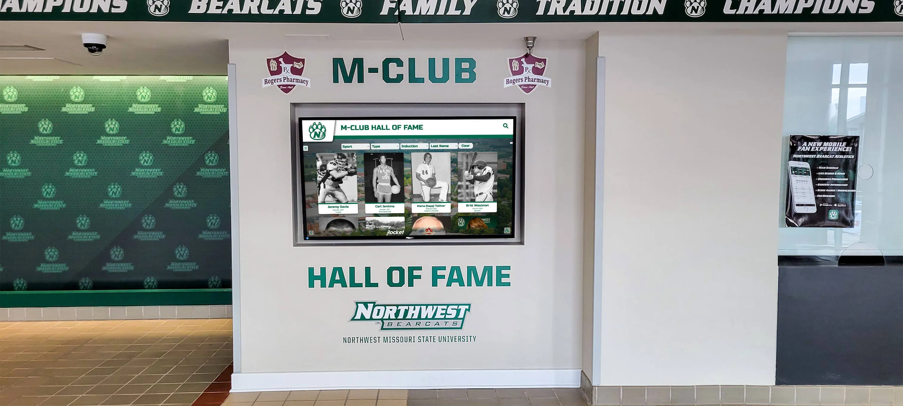 Northwest Missouri's Digital Hall of Fame powered by Rocket Alumni Solutions