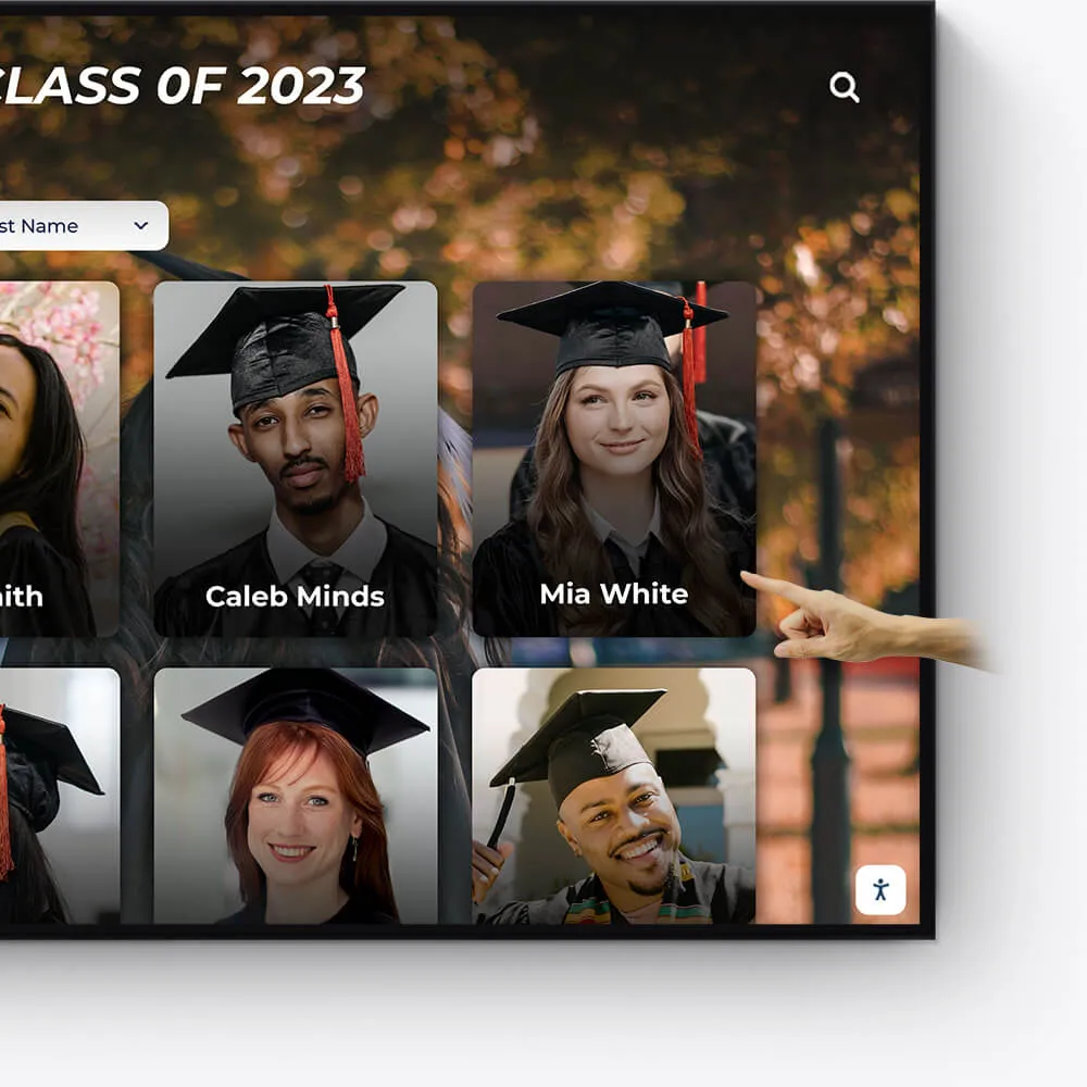 Digitally showcase and recognize graduating students and classes