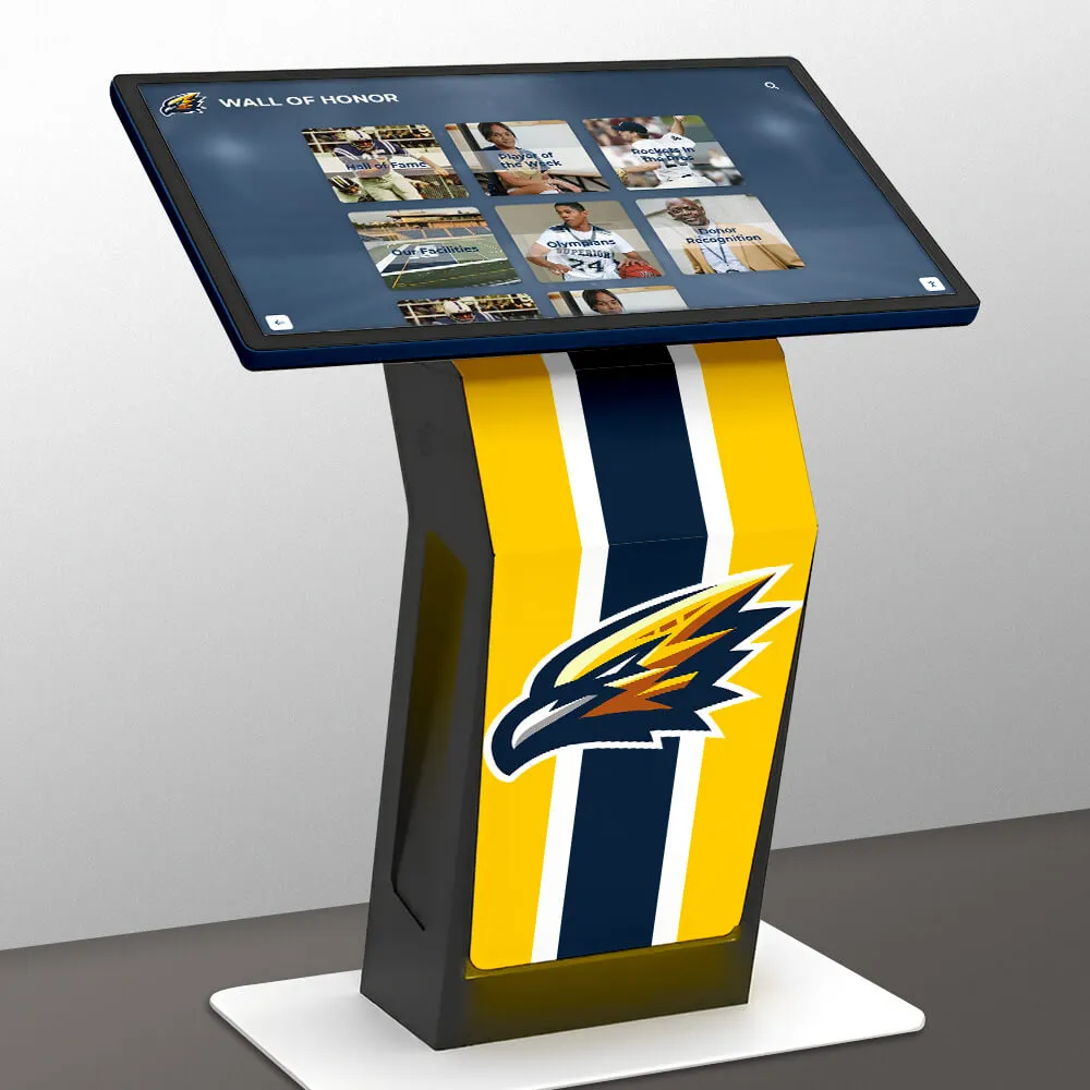Rocket Alumni Solutions physical “Plug & Play” kiosk bundle