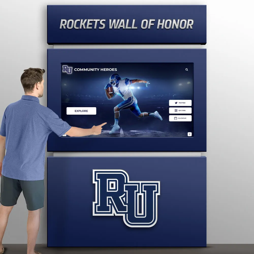 Rocket Alumni Solutions physical “Plug & Play” kiosk bundle