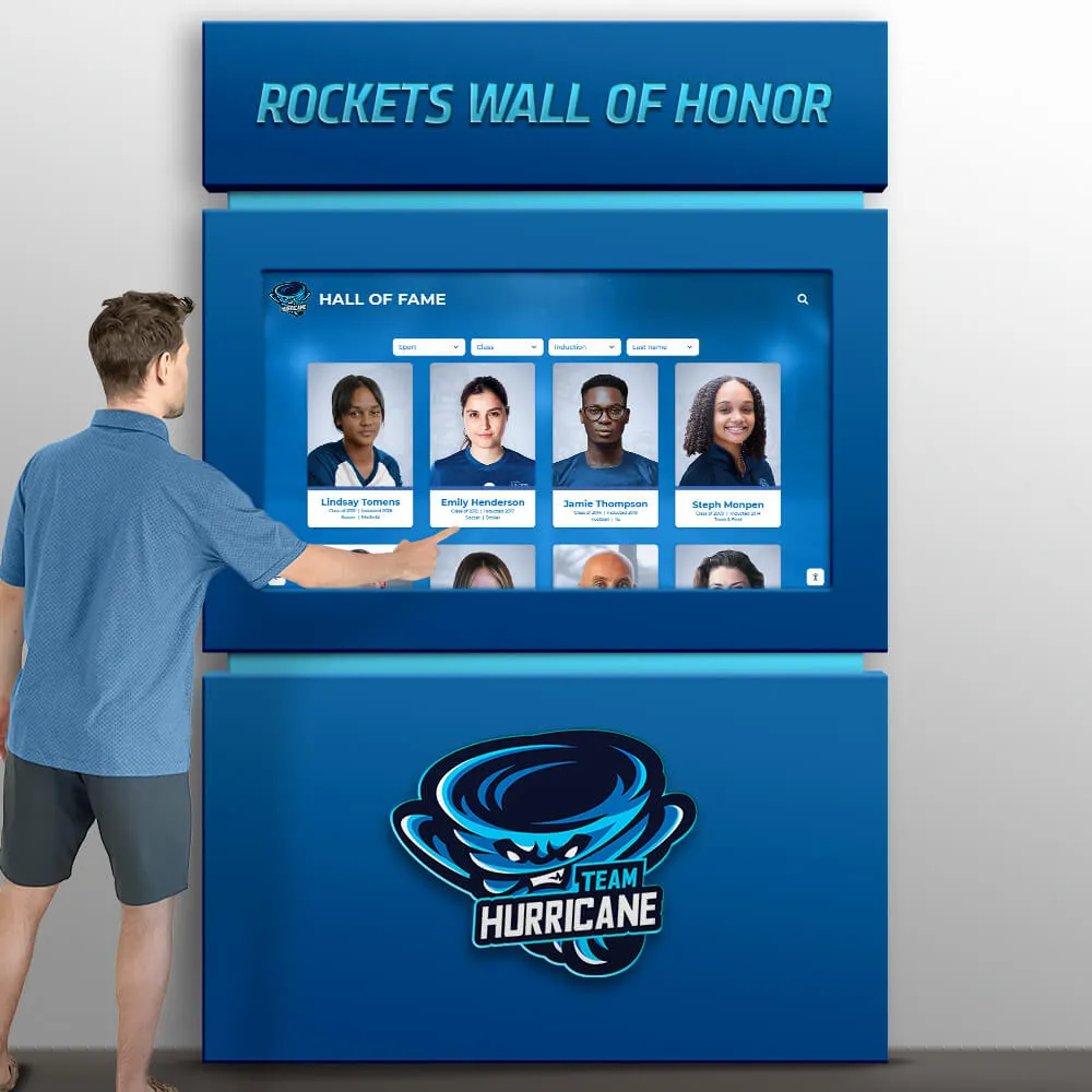 Rocket Alumni Solutions physical “Plug & Play” kiosk bundle