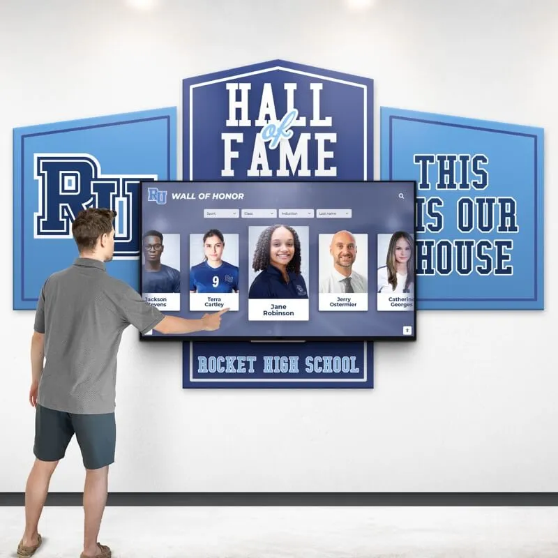 Rocket Custom Wall Panels Touchscreen Bundle Mockup