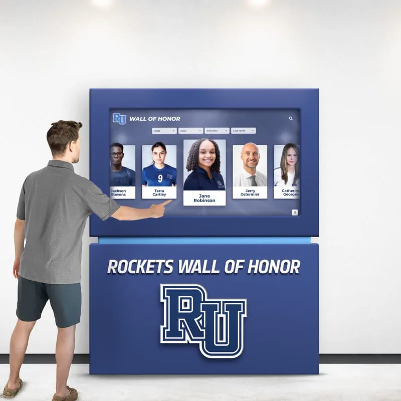 Rocket Half Touch Wall Bundle Mockup