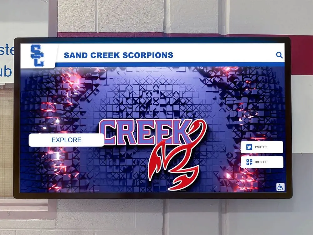 Rocket Alumni Solutions Custom Touchscreen Wall of Fame