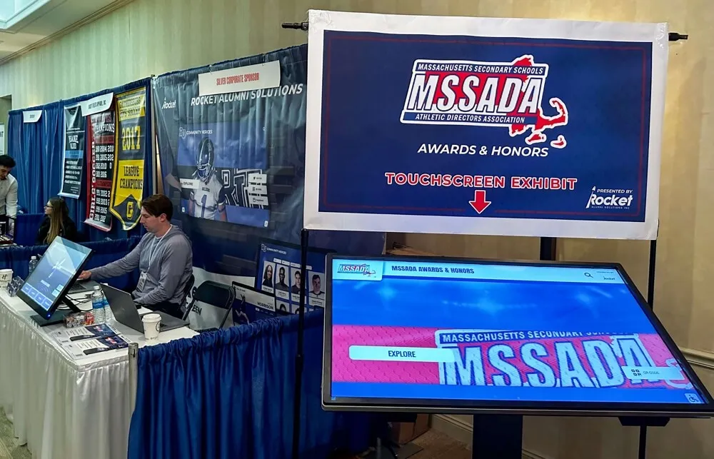 Rocket Alumni Solutions conference booth