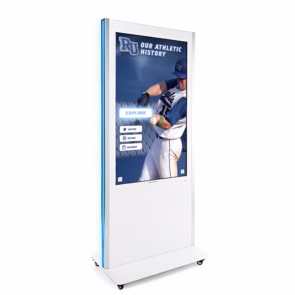 Rocket Alumni Solutions physical “Plug & Play” kiosk bundle