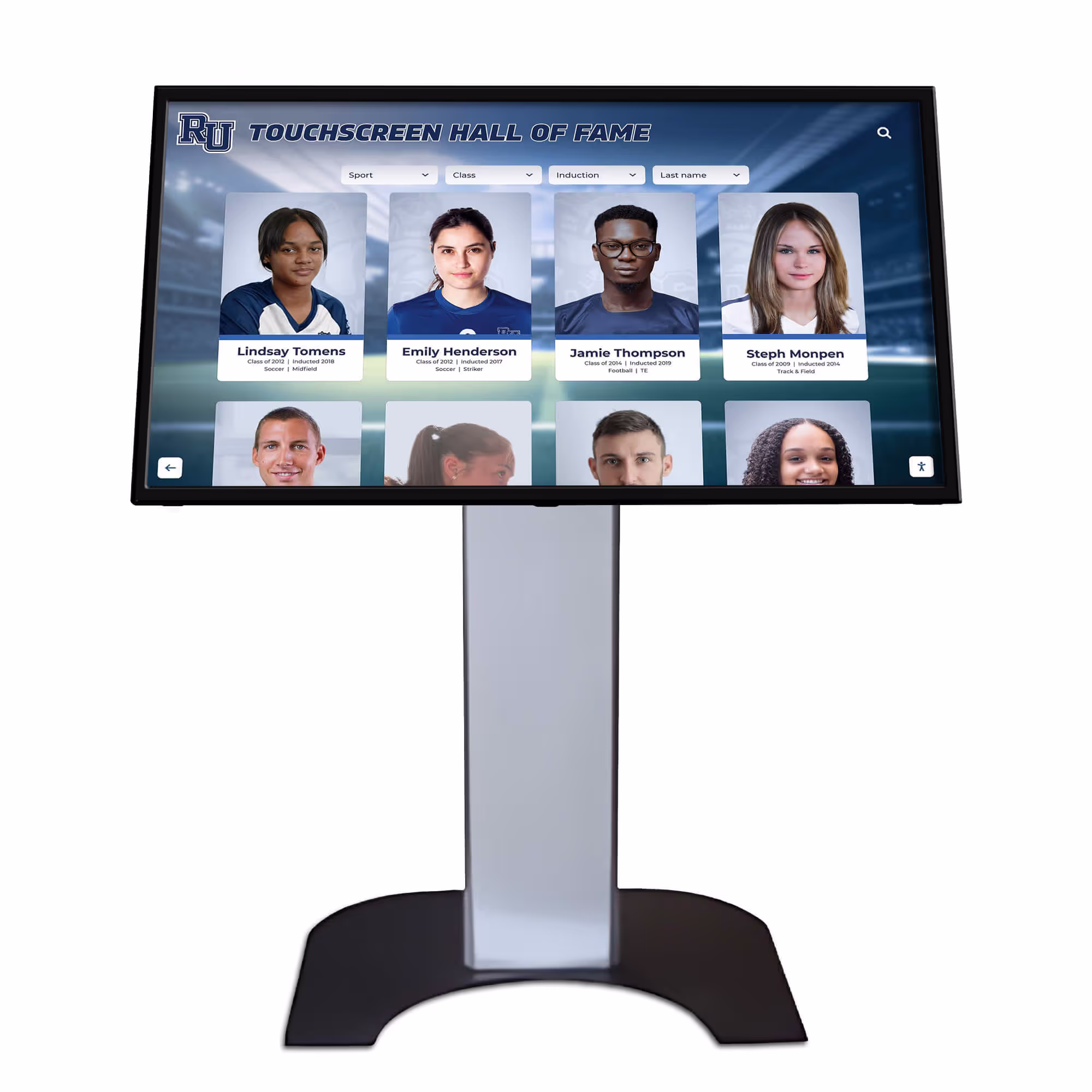 Touch Screen Kiosk Stand