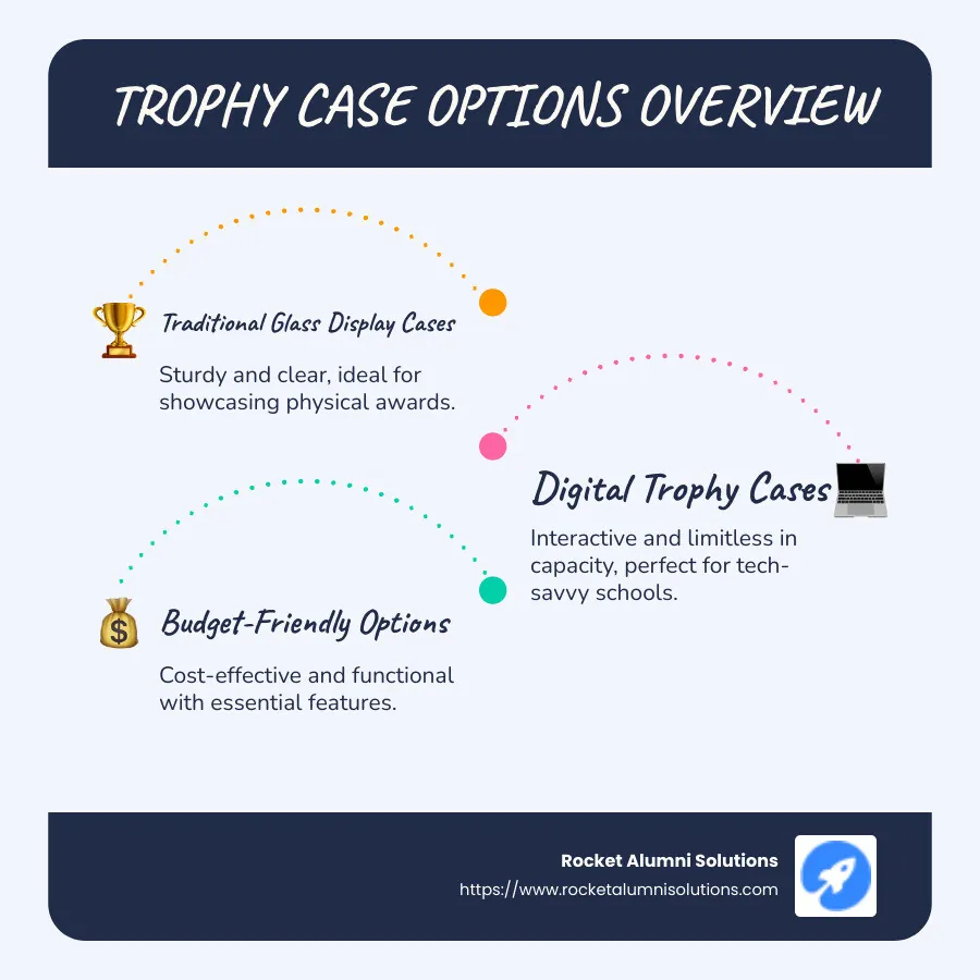 Options for Trophy Cases - Trophy Case infographic infographic-line-3-steps-blues-accent_colors Options for Trophy Cases - Trophy Case infographic infographic-line-3-steps-blues-accent_colors