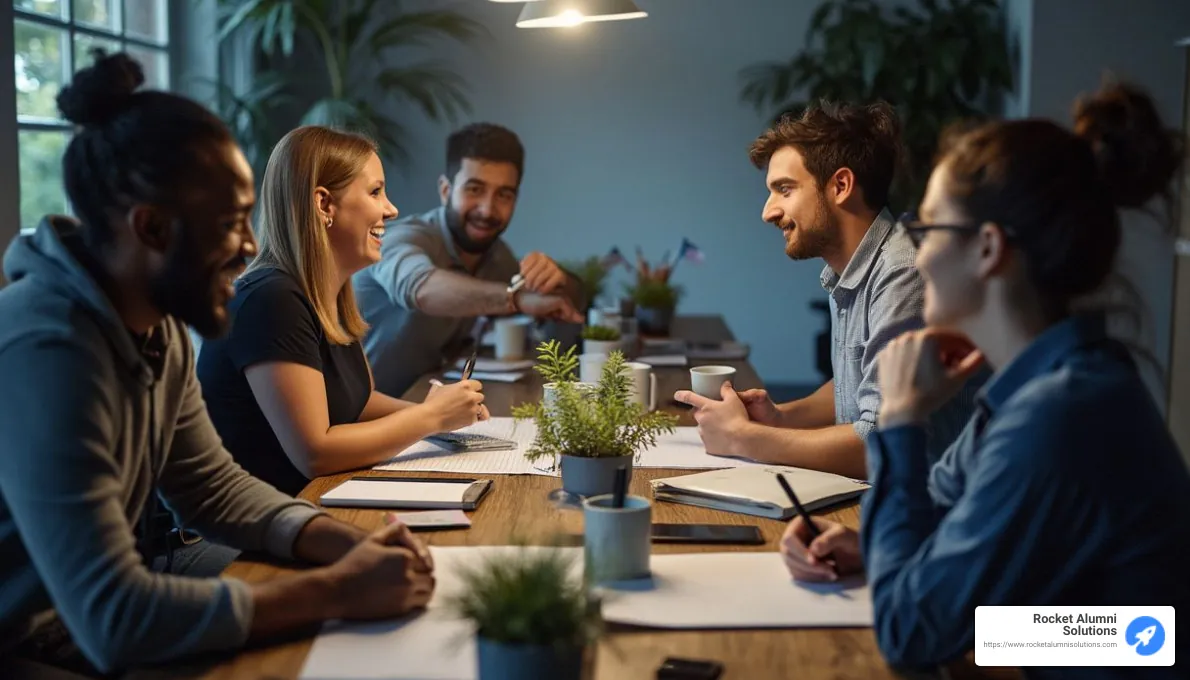 Development opportunities foster growth - high team morale