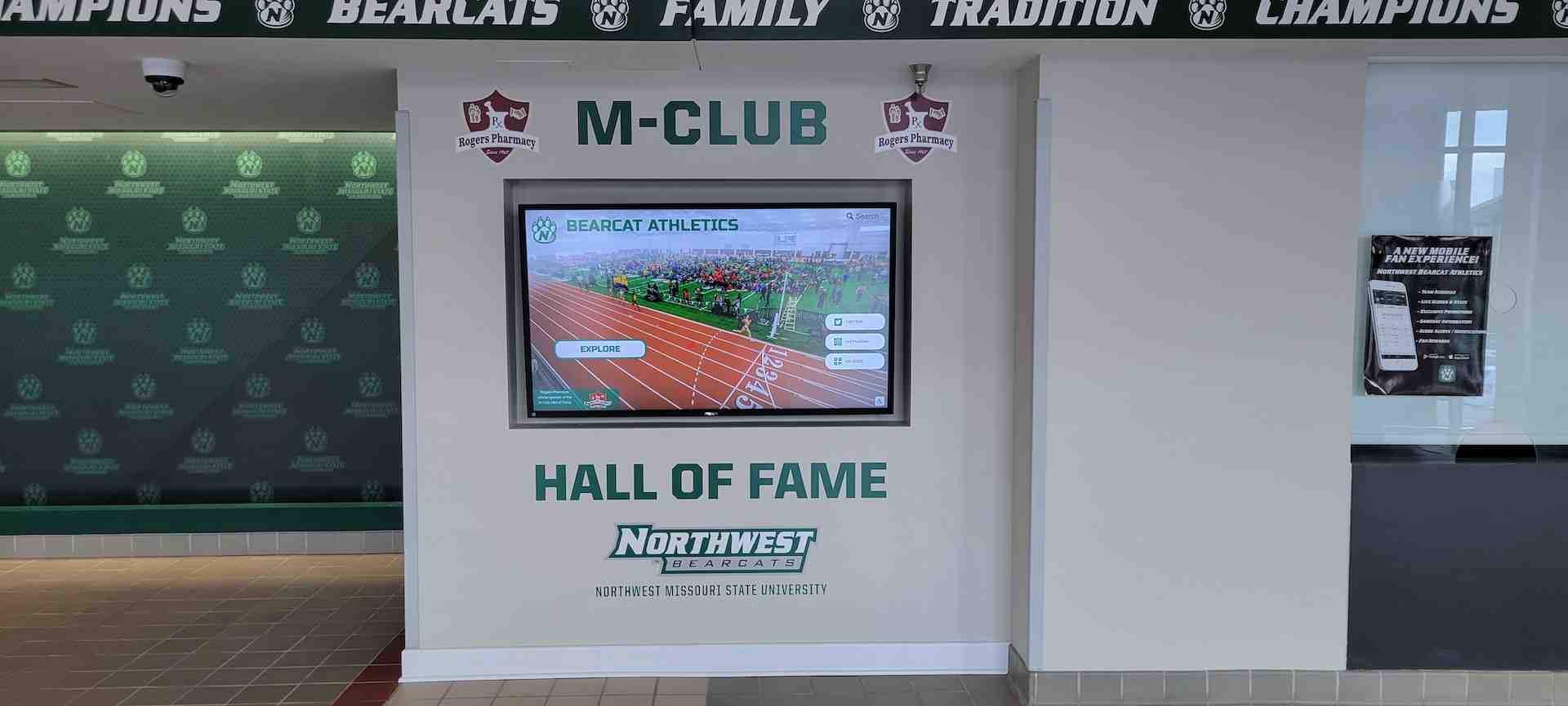 Digital donor wall with interactive features - donor wall examples