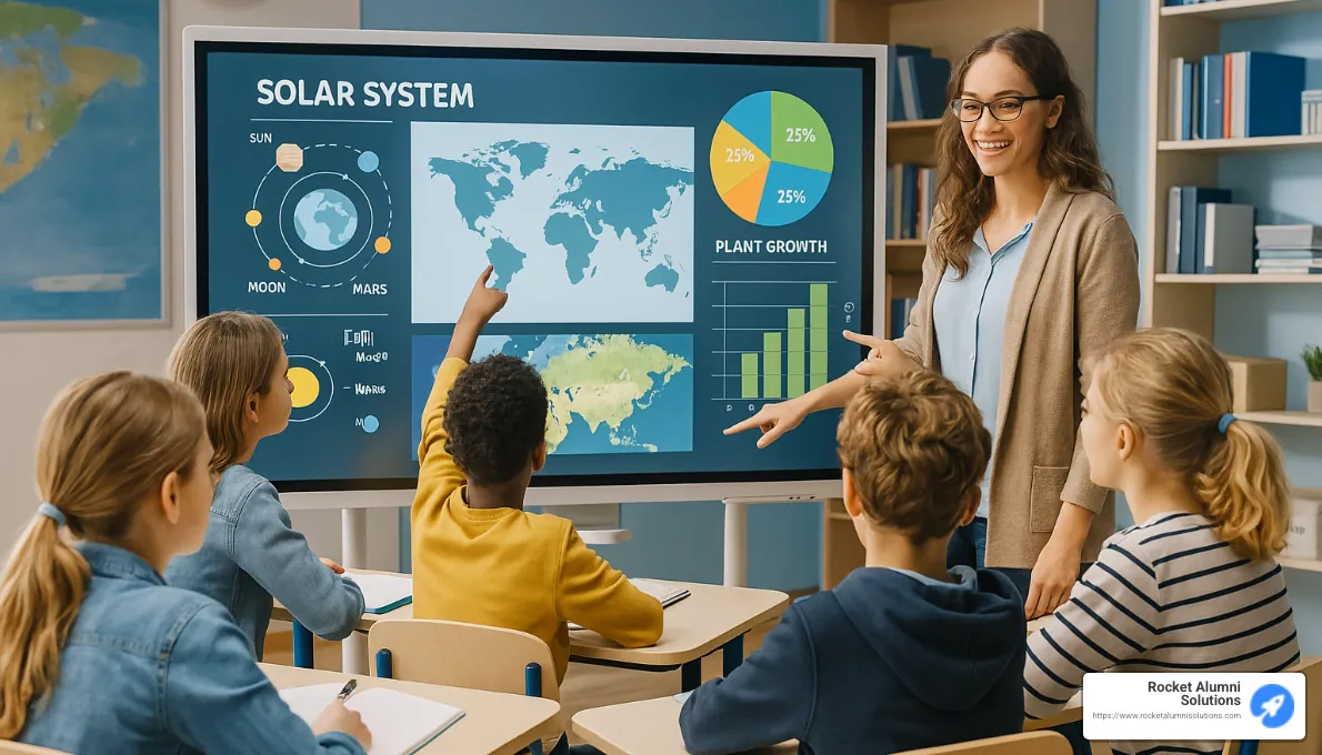 Interactive touchscreen display in educational setting - Touchscreen Software Interactive touchscreen display in educational setting - Touchscreen Software