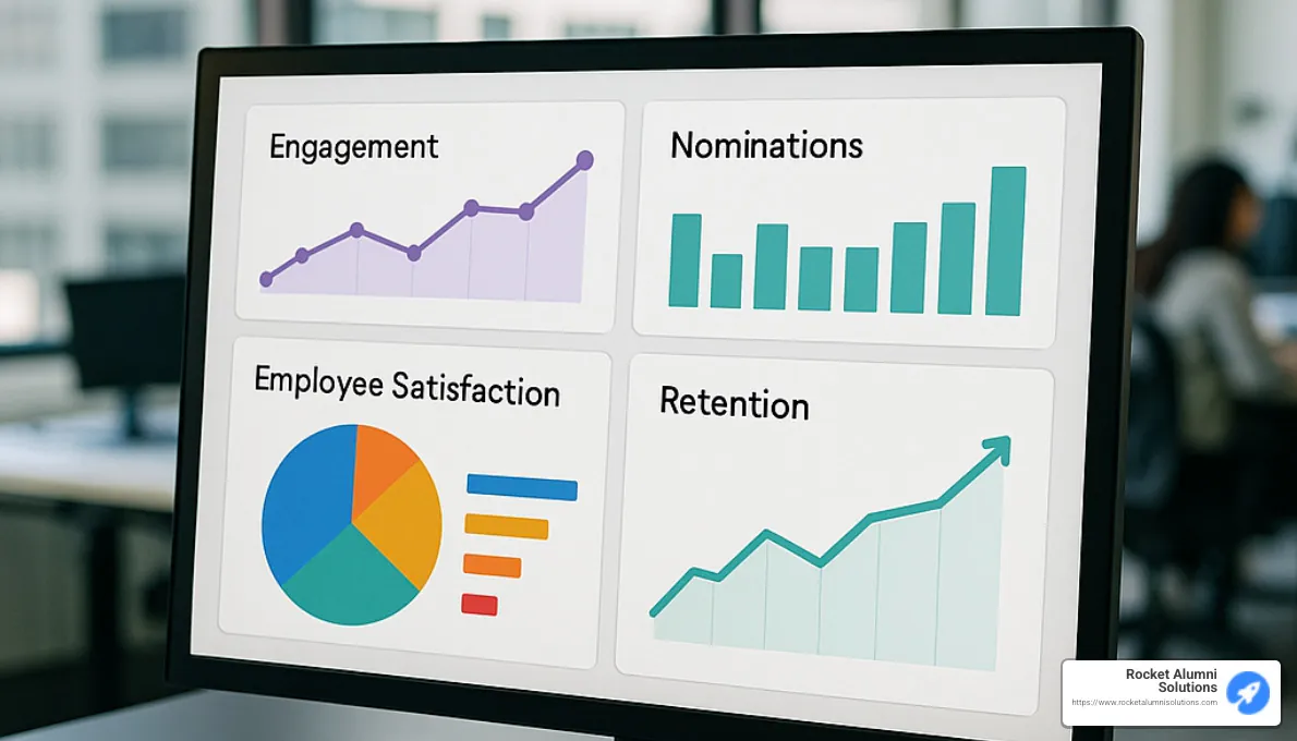 ROI dashboard showing wall of fame impact metrics - how to create wall of fame