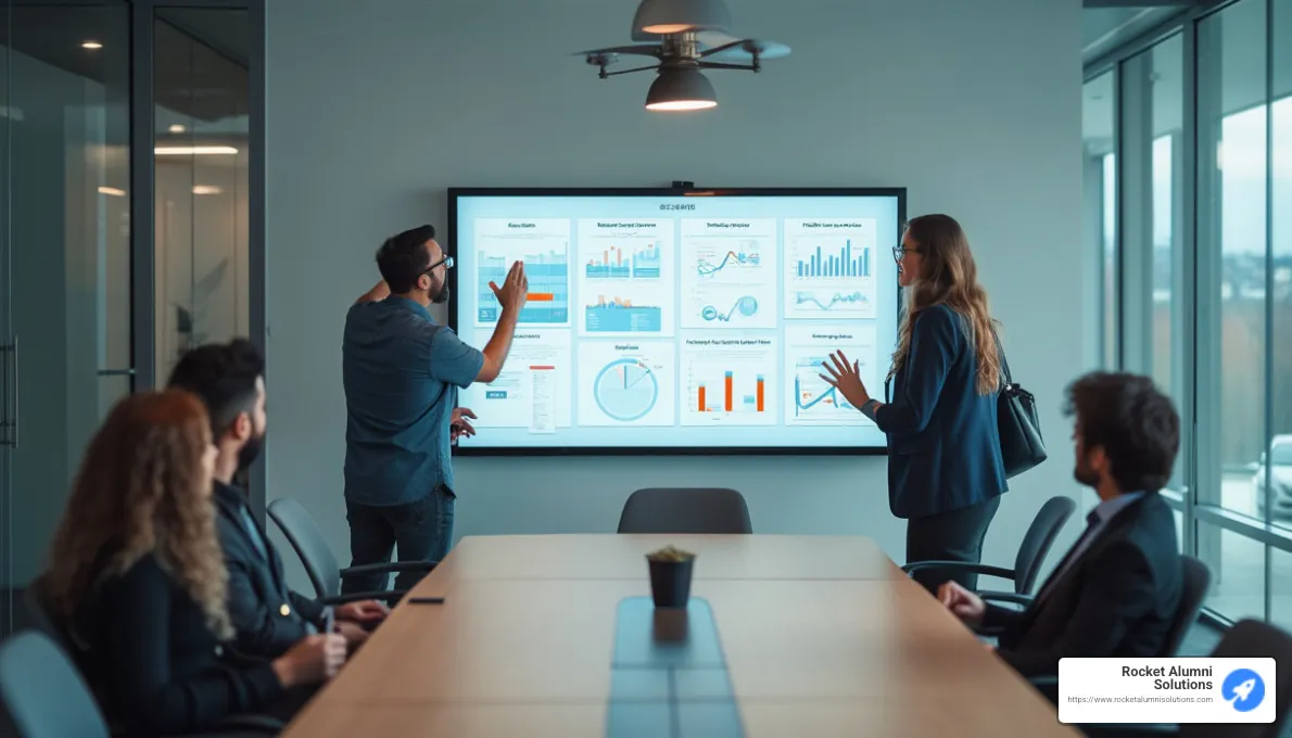 interactive collaboration board in conference room - Interactive touchscreen displays