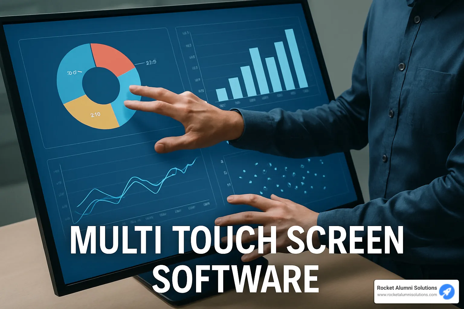 Cloud-based touch screen content management system dashboard - multi touch screen software Cloud-based touch screen content management system dashboard - multi touch screen software