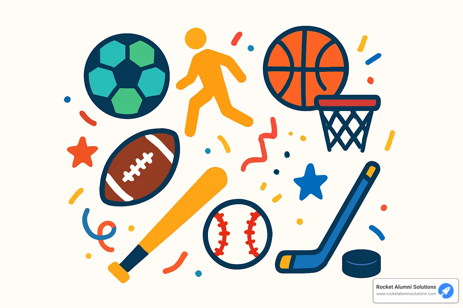 multi-sport icons - sports banquet awards