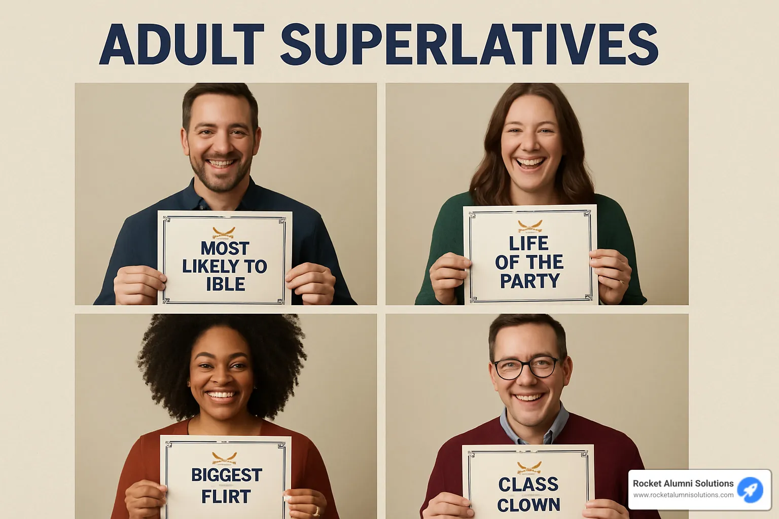 award certificates on desk - adult superlatives award certificates on desk - adult superlatives