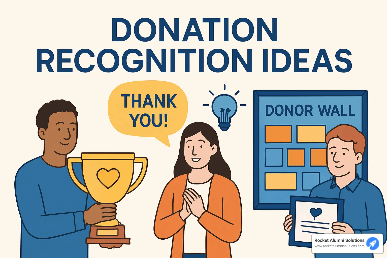 interactive digital donor wall - donation recognition ideas