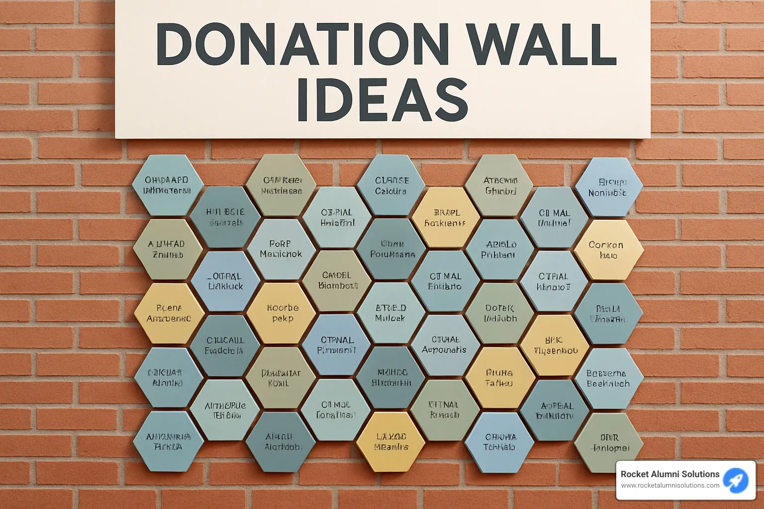Digital donor wall showing interactive elements and donor stories - donation wall ideas Digital donor wall showing interactive elements and donor stories - donation wall ideas