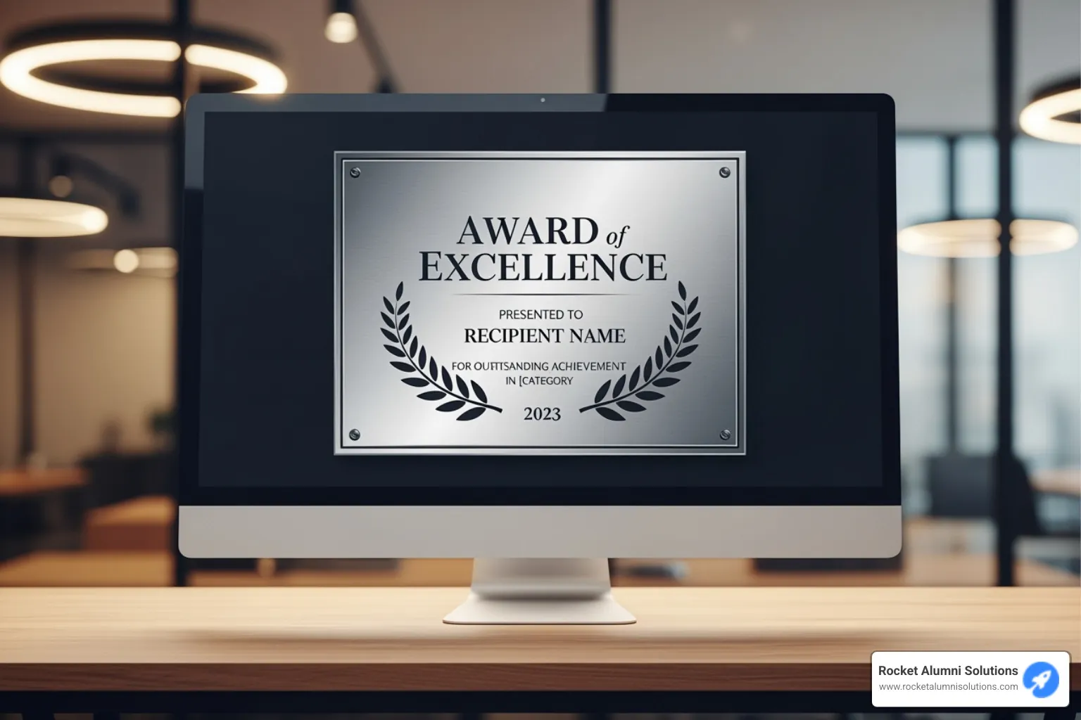Wall-mounted touchscreen hall of fame in a university athletic center - digital award plaques Wall-mounted touchscreen hall of fame in a university athletic center - digital award plaques