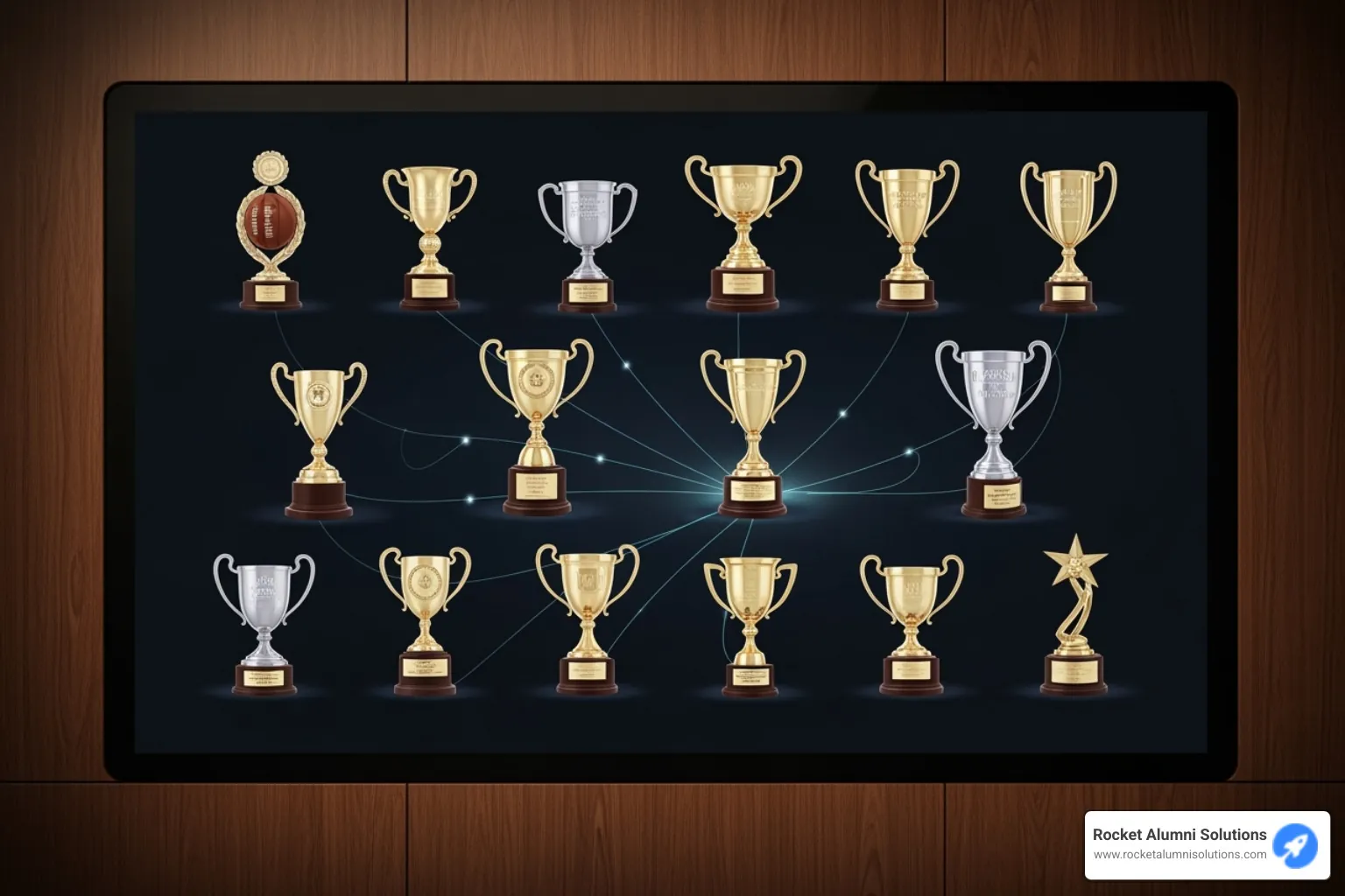 a digital wall of honor for veterans - Trophy Display Touchscreen a digital wall of honor for veterans - Trophy Display Touchscreen
