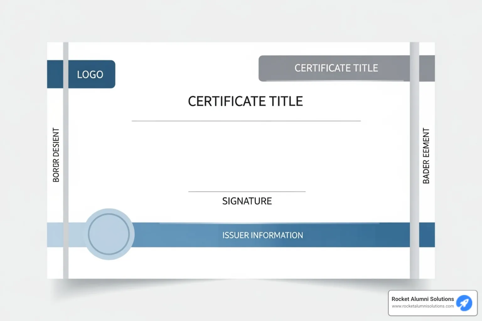A professionally designed digital certificate template with key elements highlighted - appreciation certificate content for employees A professionally designed digital certificate template with key elements highlighted - appreciation certificate content for employees