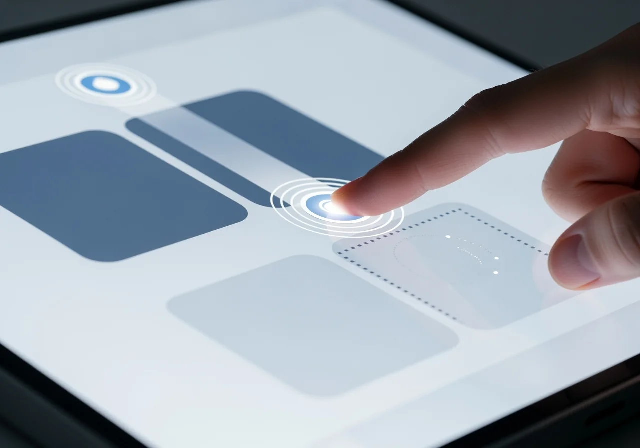 software interface with drag-and-drop functionality - Interactive Touchscreen Software software interface with drag-and-drop functionality - Interactive Touchscreen Software