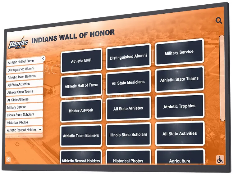 Pontiac High School recognition site