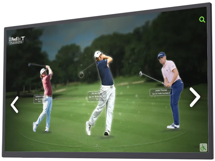 PGA Tour recognition site