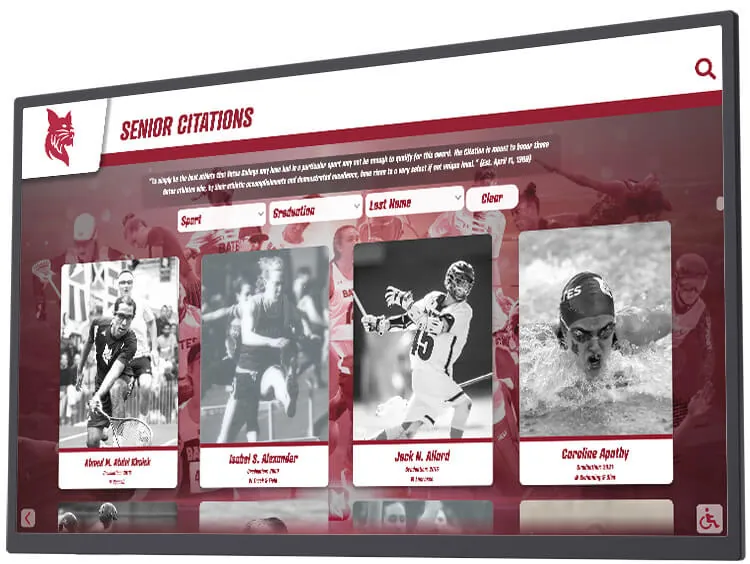 Bates College recognition site