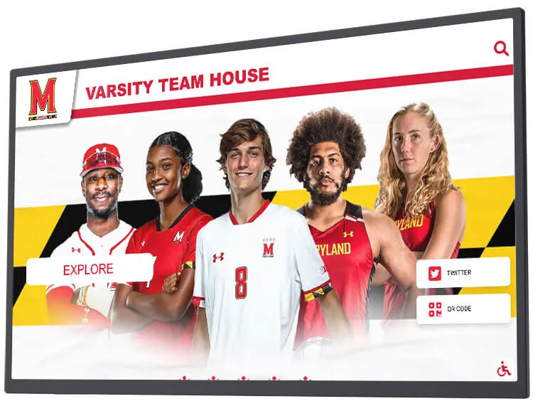 University of Maryland - Athletics recognition site